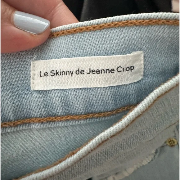 Frame Denim Le Skinny De Jeanne Crop - Picture 5 of 8